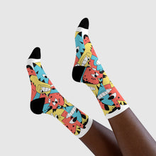 Load image into Gallery viewer, Abstract Gang Socks