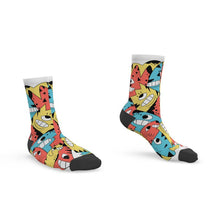 Load image into Gallery viewer, Abstract Gang Socks