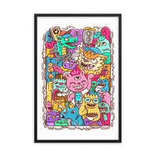 Load image into Gallery viewer, Dim Sum Pals [Framed Print]
