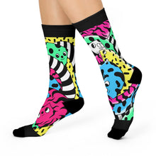 Load image into Gallery viewer, Twisted Cushioned Crew Socks
