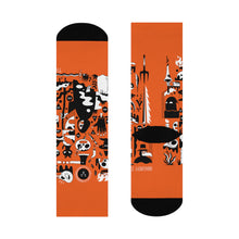 Load image into Gallery viewer, The Horror Cushioned Crew Socks
