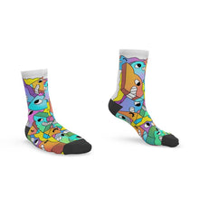 Load image into Gallery viewer, Happy Shapes Socks
