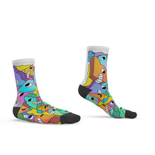 Load image into Gallery viewer, Happy Shapes Socks
