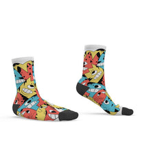 Load image into Gallery viewer, Abstract Gang Socks
