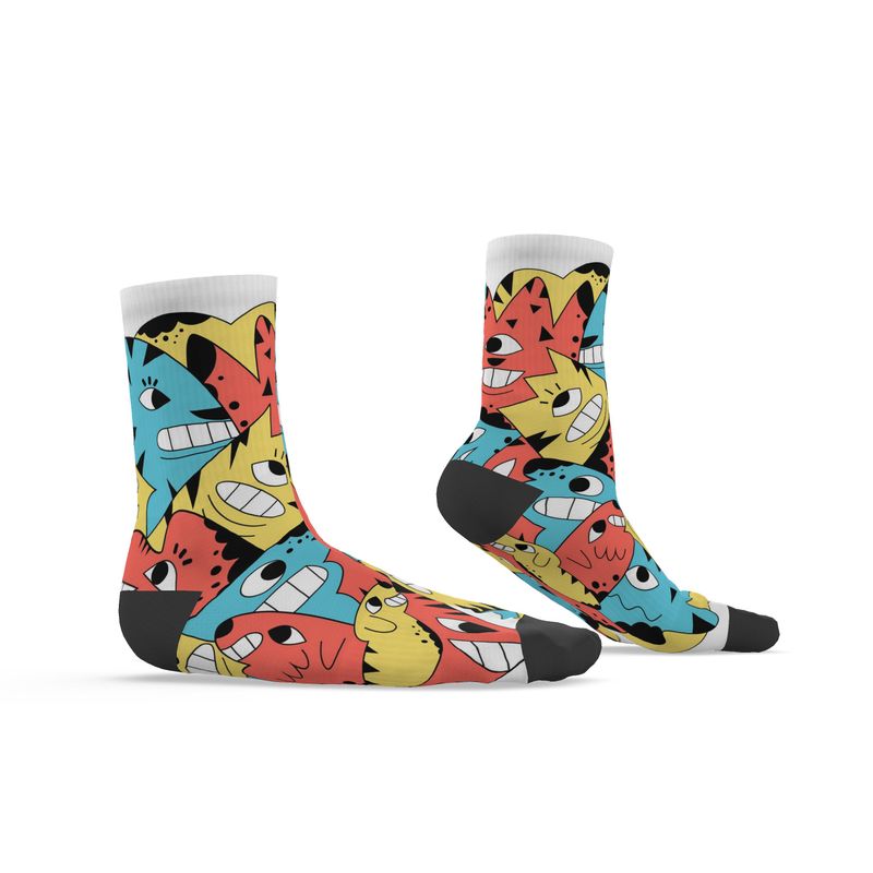 Abstract Gang Socks