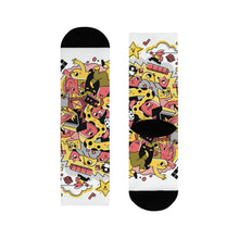Load image into Gallery viewer, Geo Law: Fun and Games Socks
