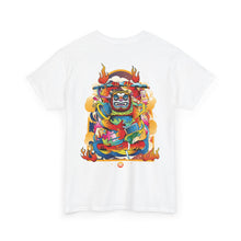 Load image into Gallery viewer, Battle Deity T-shirt - Double Sided Print Heavy Cotton Tee
