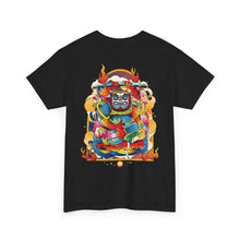 Load image into Gallery viewer, Battle Deity T-shirt - Double Sided Print Heavy Cotton Tee
