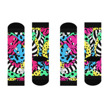 Load image into Gallery viewer, Twisted Cushioned Crew Socks
