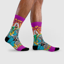 Load image into Gallery viewer, DOOM-iverse Crew Socks
