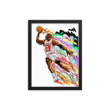 Load image into Gallery viewer, Fly Like Mike [Framed Print]
