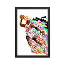 Load image into Gallery viewer, Fly Like Mike [Framed Print]
