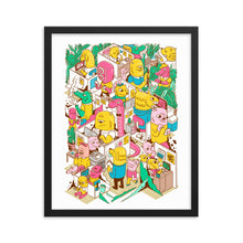 Load image into Gallery viewer, Office Fun [Framed Print]
