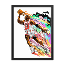 Load image into Gallery viewer, Fly Like Mike [Framed Print]
