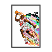 Load image into Gallery viewer, Fly Like Mike [Framed Print]
