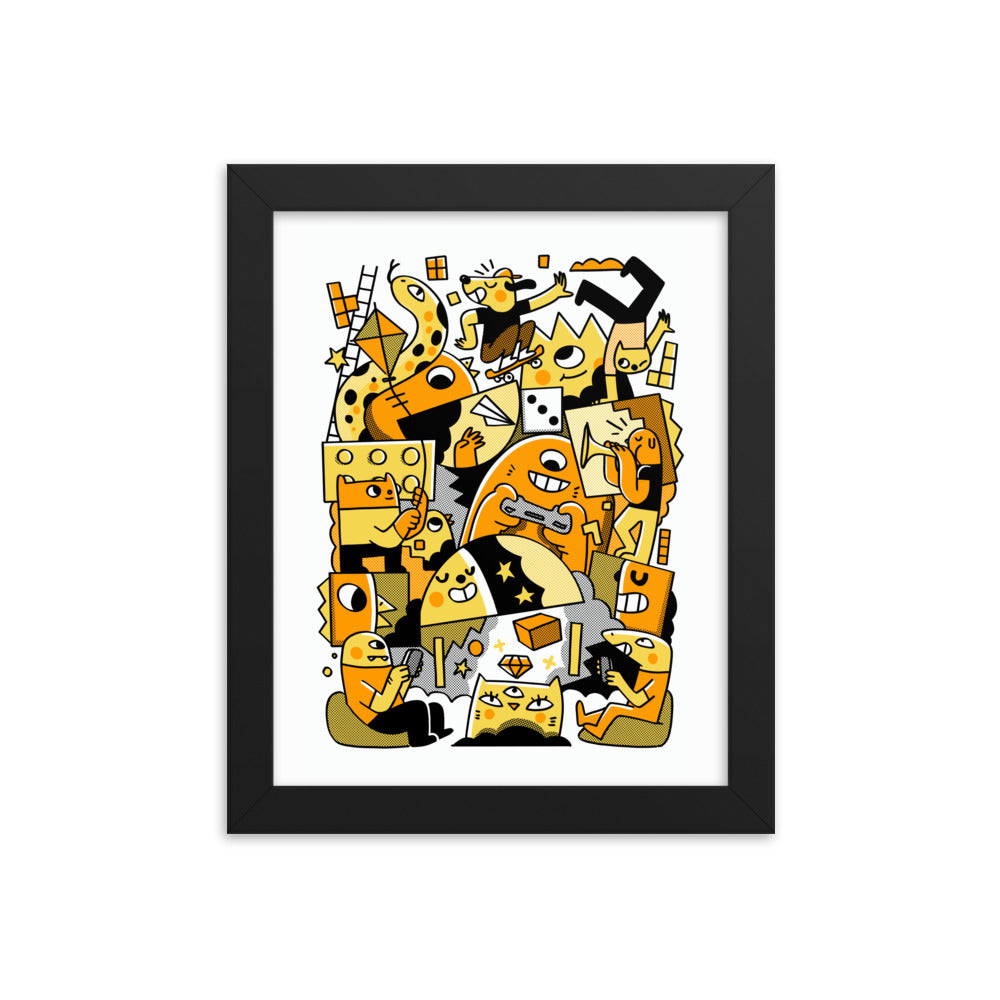 Fun & Games [Framed Print]