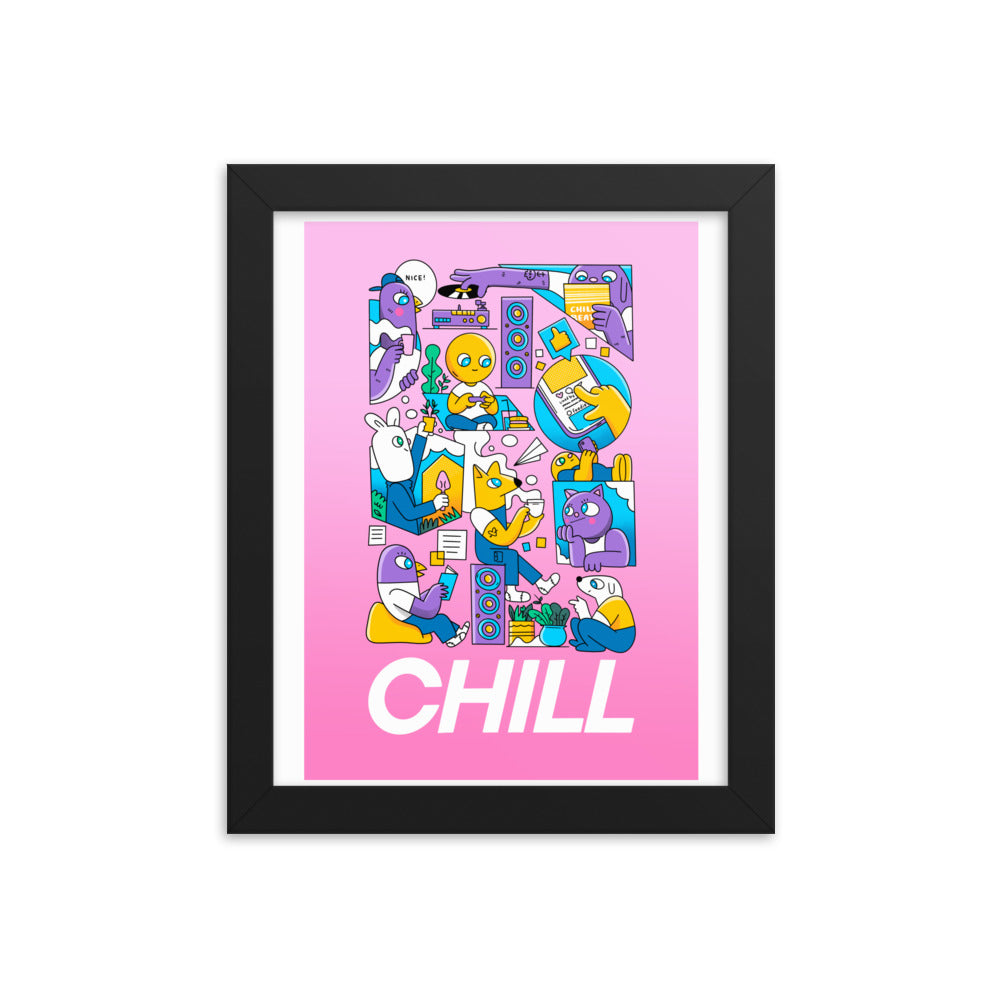 Chill [Framed Print]