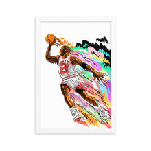 Load image into Gallery viewer, Fly Like Mike [Framed Print]
