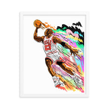 Load image into Gallery viewer, Fly Like Mike [Framed Print]
