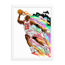 Load image into Gallery viewer, Fly Like Mike [Framed Print]
