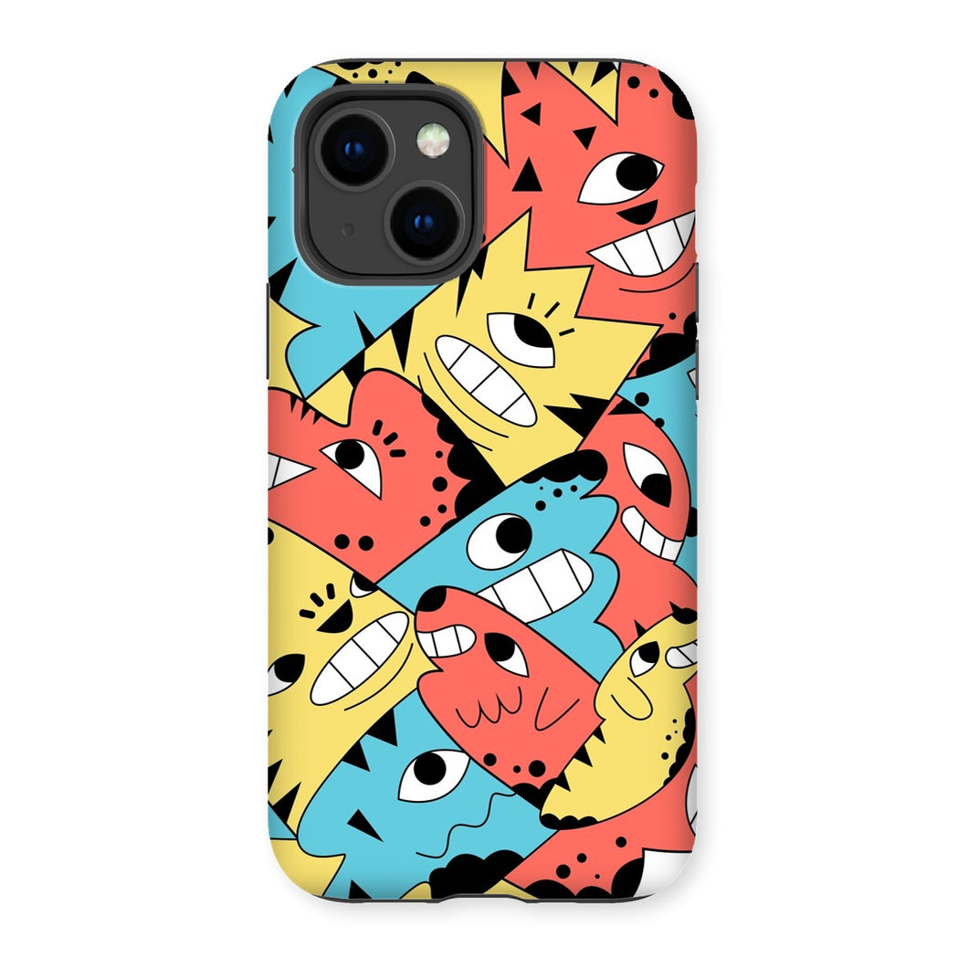 Abstract Gang Tough Phone Case