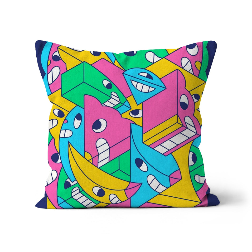 Angles and Smiles Cushion