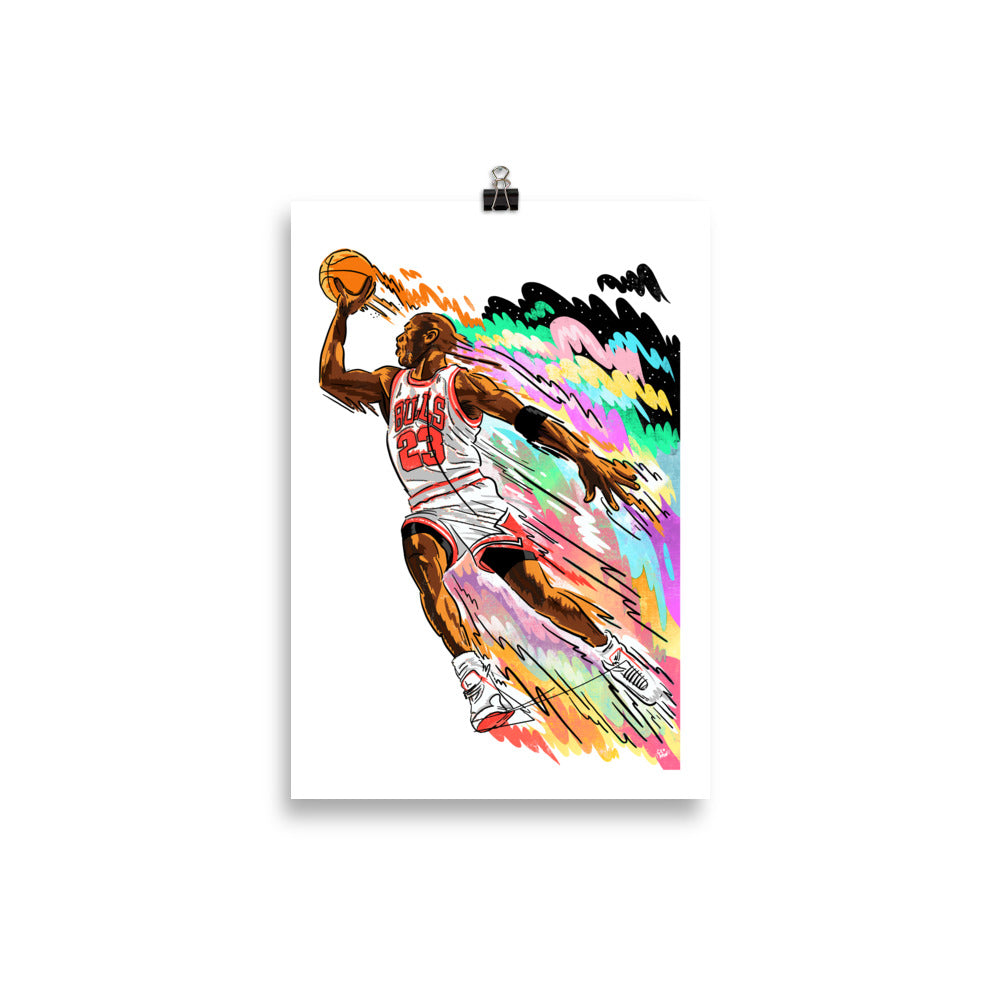 Fly Like Mike Print