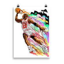 Load image into Gallery viewer, Fly Like Mike Print
